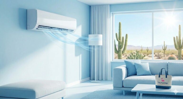 Summer Survival: The Tidy Flamingo Guide to Keeping Your AC (and Home) Cool